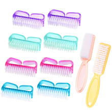 sets handgreep nagelborstels, handvingernagelscrub reinigingsborstels voor tenen en nagels Clean-Style3