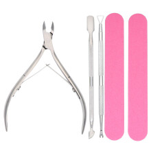 Nagelriemtrimmer met nagelriemduwer, nagelriemverwijderaar, nagelriemsnijder en nagelvijltjes - Style4