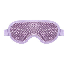 Koud oogmasker, verkoelend oogmasker, oogijspakking tegen wallen, herbruikbaar voor migraine, stressverlichting, huidverzorging - paars