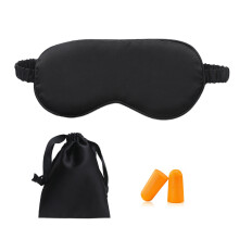 Slaapmasker Oogmasker Blinddoek Met Vulling En Elastische Band Voor Volledige Nachtrust, Reizen En Dutje, Zacht Oogmasker1