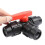 (A7(Black 25mm)) 1pcs Useful Pe Three-way Fast Connection Pipe 3