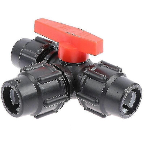 (A1(Blue 20mm)) 1pcs Useful Pe Three-way Fast Connection Pipe
