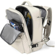 (Beige) Large Travel Backpack Women, Carry On Backpack,hiking Backpack Waterproof Outdoor Sports Rucksack Casual Daypack School Bag