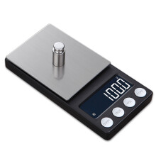 Mini Pocket 500/0.01G Tarkka Taskutasoinen LCD-taustavalaistu Digitaalinen Koruvaaka Ruokapaino Keittiövaaka - 100G/0.01G
