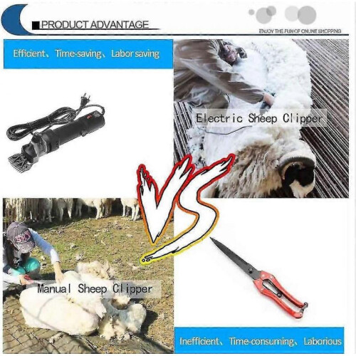 690w Sheep Clipper Machine Professional Electric Sheep Clipper (black) 2