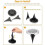 Ground Lights, 12 Pack 8 Led Solar In-ground Lights, Waterproof , Cool White 2