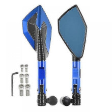 (Blue) Cycle Accessories View For Cb400 Dio Fz1 Mt07 Mt09 Kaw Z800 Z1000