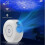 (Black) Led Smart Star Projector 3d Galaxy Cloud Star Light Projector Bedroom Night Light 3