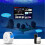 (White) Led Smart Star Projector 3d Galaxy Cloud Star Light Projector Bedroom Night Light 4
