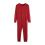 (2XL,Red)Men's One Piece Long Johns Night Pajama 2