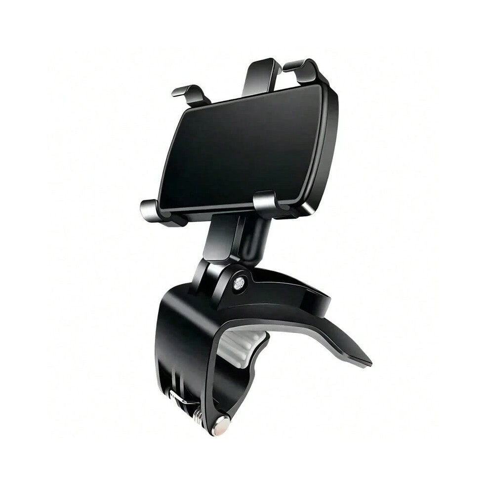 Ibywind (Black) 360 Degrees Car Phone Holder Universal Smartphone Stands Car Rack Dashboard Support For Auto Grip Mobile Phone Fixed Bracket Black