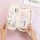 (pink) Large Capacity Pencil Case Large Capacity Storage Bag Storage Box 3