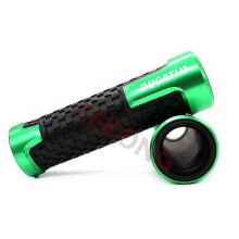(Green-B) For Ducati Monster 696 795 796 797 821 937 S2r 800 Motorcycle Accessories Aluminium Cnc Hand Grips Handle Bar End Cap