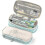 (Cyan) Large Capacity Pencil Case Large Capacity Storage Bag Storage Box 1