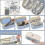 (Light Blue) Large Capacity Pencil Case Large Capacity Storage Bag Storage Box 4
