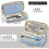 (Light Blue) Large Capacity Pencil Case Large Capacity Storage Bag Storage Box 2