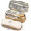 (Khaki) Large Capacity Pencil Case Large Capacity Storage Bag Storage Box 1