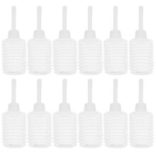 12 Pcs 200ml Portable Disposable Clear Enema Douche Applicator Bottle Anal Applicator Cleaning Tool for Women Men (transparent) Zekai