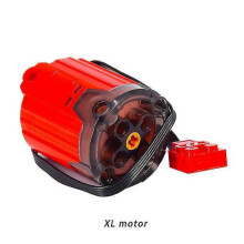 (XL-motor pro) High-tech Power Function Extension Wire Servo Train Motor Ir Remote Control Receiver Battery Box Parts For Diy Car Truck Zekai