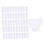 (White) 50x Disposable Underpants Disposable Underwear Disposable Briefs Disposable Zekai 3