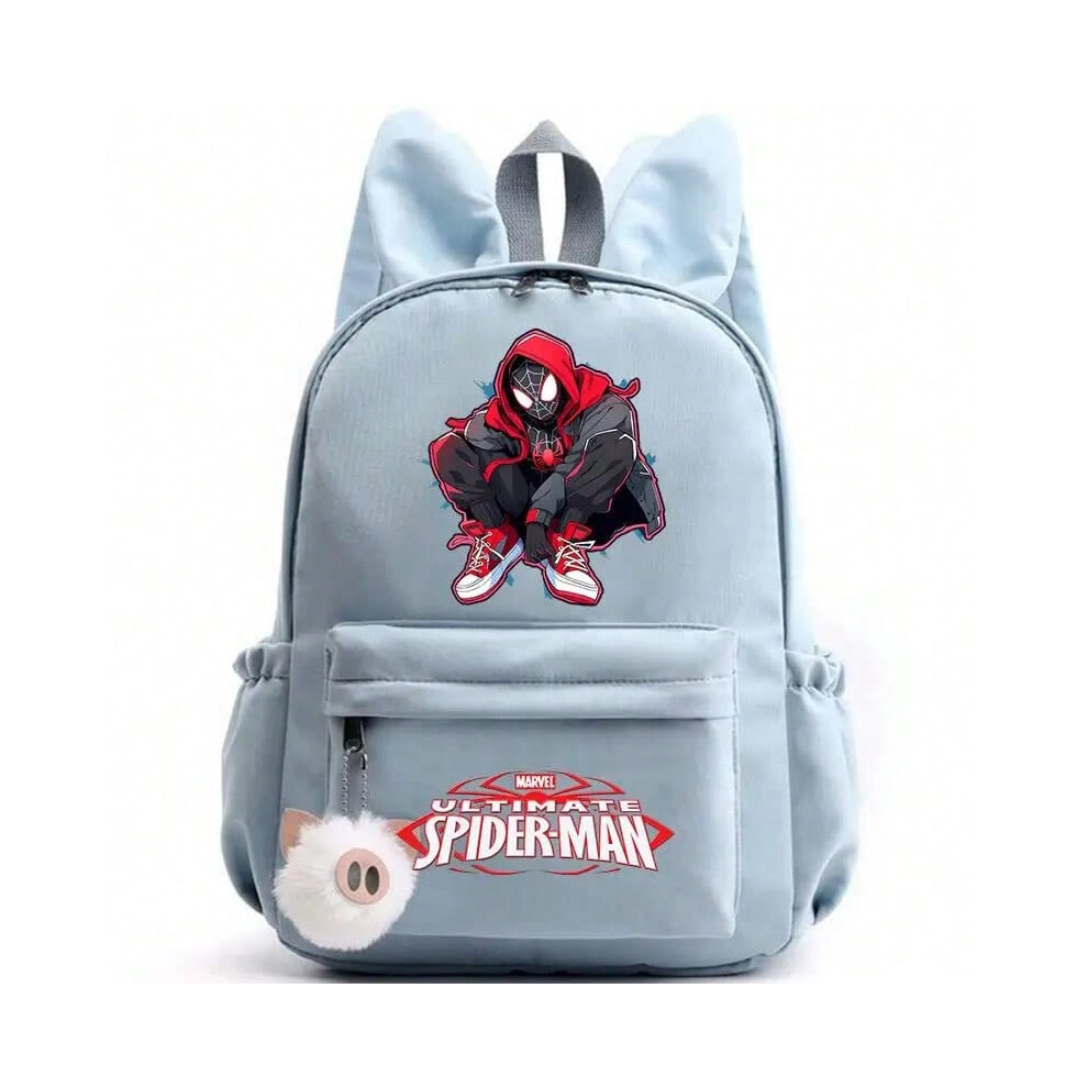 (032) Spider Man Backpack for Girls Boys Teenager Children Rucksack Casual School Bags Travel Rabbit Ears Backpacks Mochila Travel Bag-image-OPC-PHNTRPY-NEW