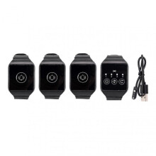 (3 For 1) Wireless Wrist Pager Ipx7 Waterproof 433.92mhz Watch Pager For Restaurant Paging System