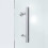 2x Chrome Stainless Shower Door handle 145mm Door handle fo 5