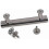 2x Chrome Stainless Shower Door handle 145mm Door handle fo 4