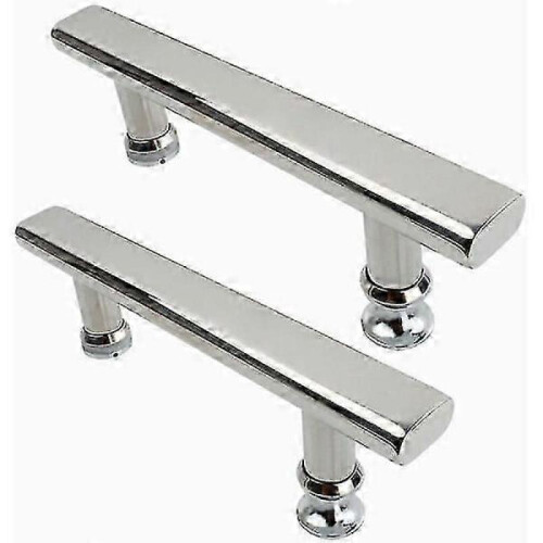 2x Chrome Stainless Shower Door handle 145mm Door handle fo