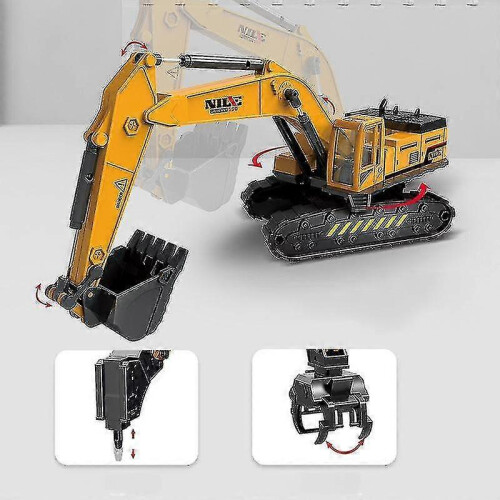 Engineering Excavator Children's Toy Trolley Grab 1
