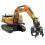 Engineering Excavator Children's Toy Trolley Grab 1