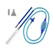 Hot Tub Vacuum Spa Vac Manual Cordless Spa Vacuum Cleaner Inflatable Hot Tub with 10ft Handheld Flexible Hose 3 Heads