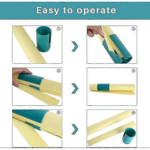 2PCS Wrapping Paper Cutter, Gift Wrap CutterPortable Sliding Wrapping Paper Rol 2