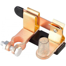 Battery Isolator Switch 12v 24v Power Cut Off Switch Top Terminal Brass Negative Battery Disconnect/YY