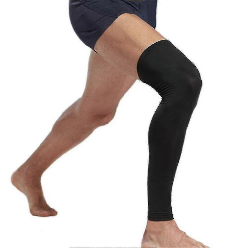 (M) Calf Compression Sleeve Footless For Leg Support 2