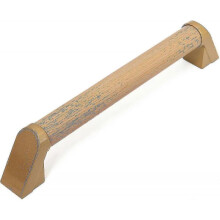 Toilet Grab Bar, 41cm Wooden Bathroom Support Bar, Shower Bathtub Handle, Waterproof And Non-slip Safety, for The Disabled And The Elderly, B