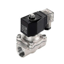 (120VAC VITON-Seal NPT) 3/4 Stainless Steel 220v Water Solenoid Valve Normally Closed Dn20 Waterproof Solenoid Valve 3/4"