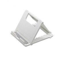 (White) Hiborth Universal Adjustable Table Desk Mobile Phone Holder Support Tablet Stand Bracket