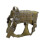 (L,Khaki)Tactical Dog Harness Nylon Handle Adjustable Training Harness Pet Working Vest Zekai 1