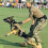 (M, Black) Tactical Dog Harness Nylon Handle Adjustable Training Harness Pet Working Vest Zekai 4