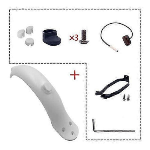 For omi 1S/M365 electric scooter rear screen suit black 1