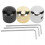 3Pcs Electric Guitar Control Knobs with LWrench Iron Dome for Adjusting Tone Volume Decoration 1