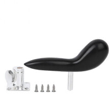 Bassoon Hand Holder Silver Black Industrial Plastic Saddle Rest Musical Instrument Accessories