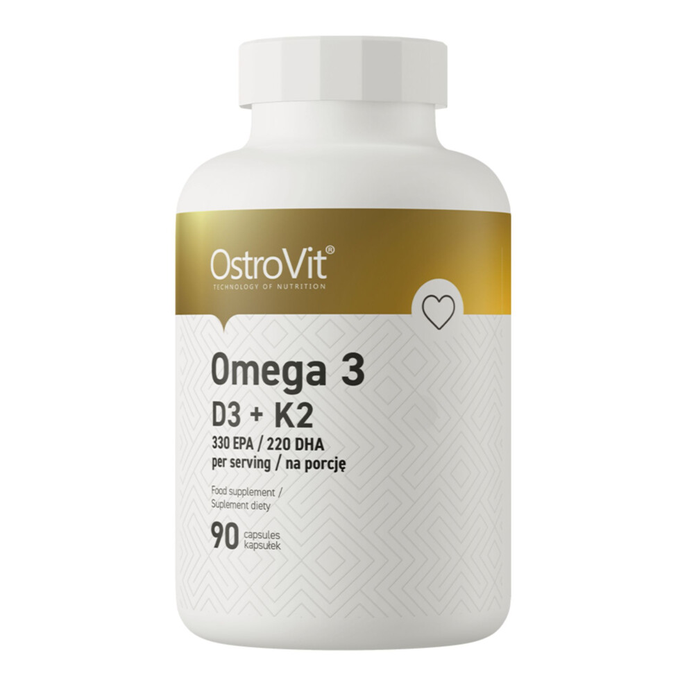 Ostrovit Omega 3 D3+K2 90 Capsules