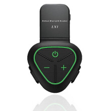 Lx1 Motorcycle Summer Helmet Special Bluetooth Headset Portable Smart Noise Cancelling Takeaway Headset Green