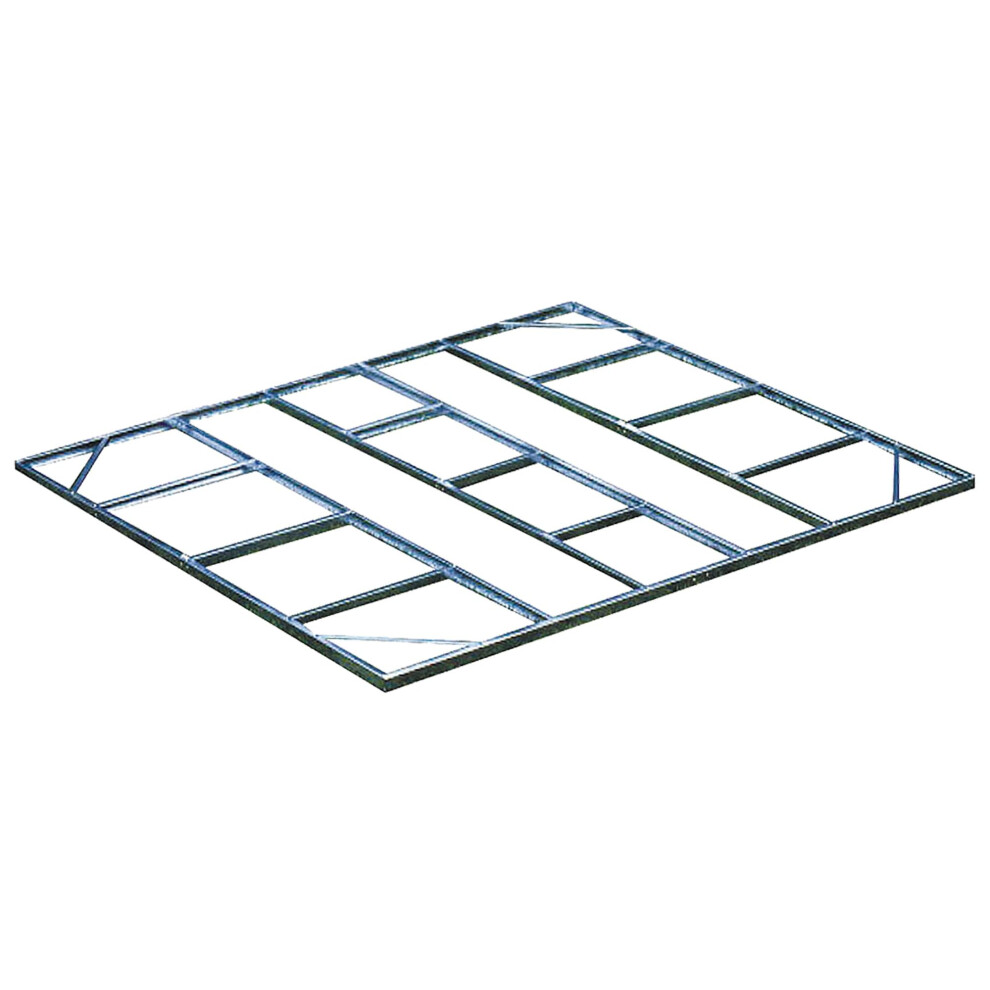 Arrow FDN106 Storage Shed with Floor Base Kit