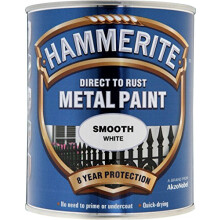 Hammerite Metal Paint Smooth 750ml White