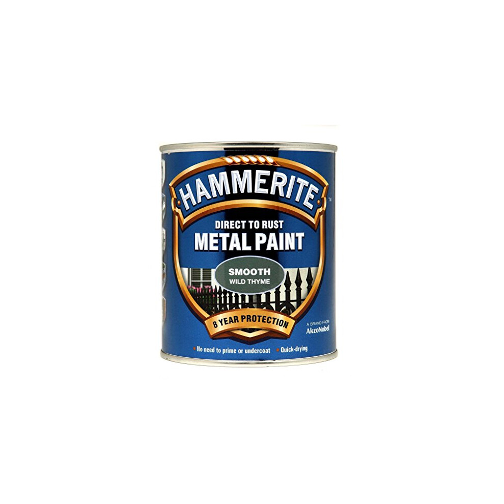 Hammerite Metal Paint Smooth 750ml Wild Thyme by Hammerite