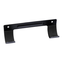 GroveEss Ironing Board Hanger,Durable Strong Iron Wall Mounted Ironing Board Holder Storage Organizer,Black Ironing Boards Hook Wall Bracket for Small