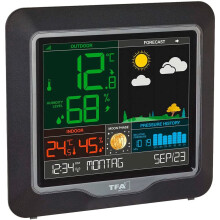 TFA-Dostmann SEASON Black, Grey Battery